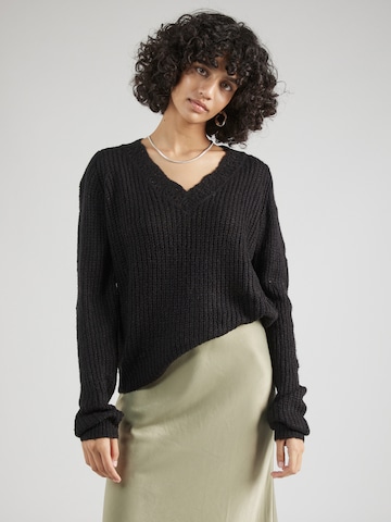 JDY Pullover 'BADUT' i sort: forside