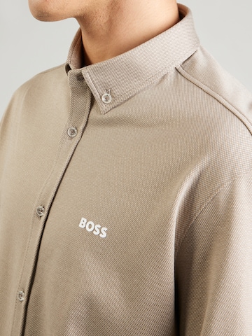 Regular fit Cămașă 'B_MOTION_L' de la BOSS Green pe verde