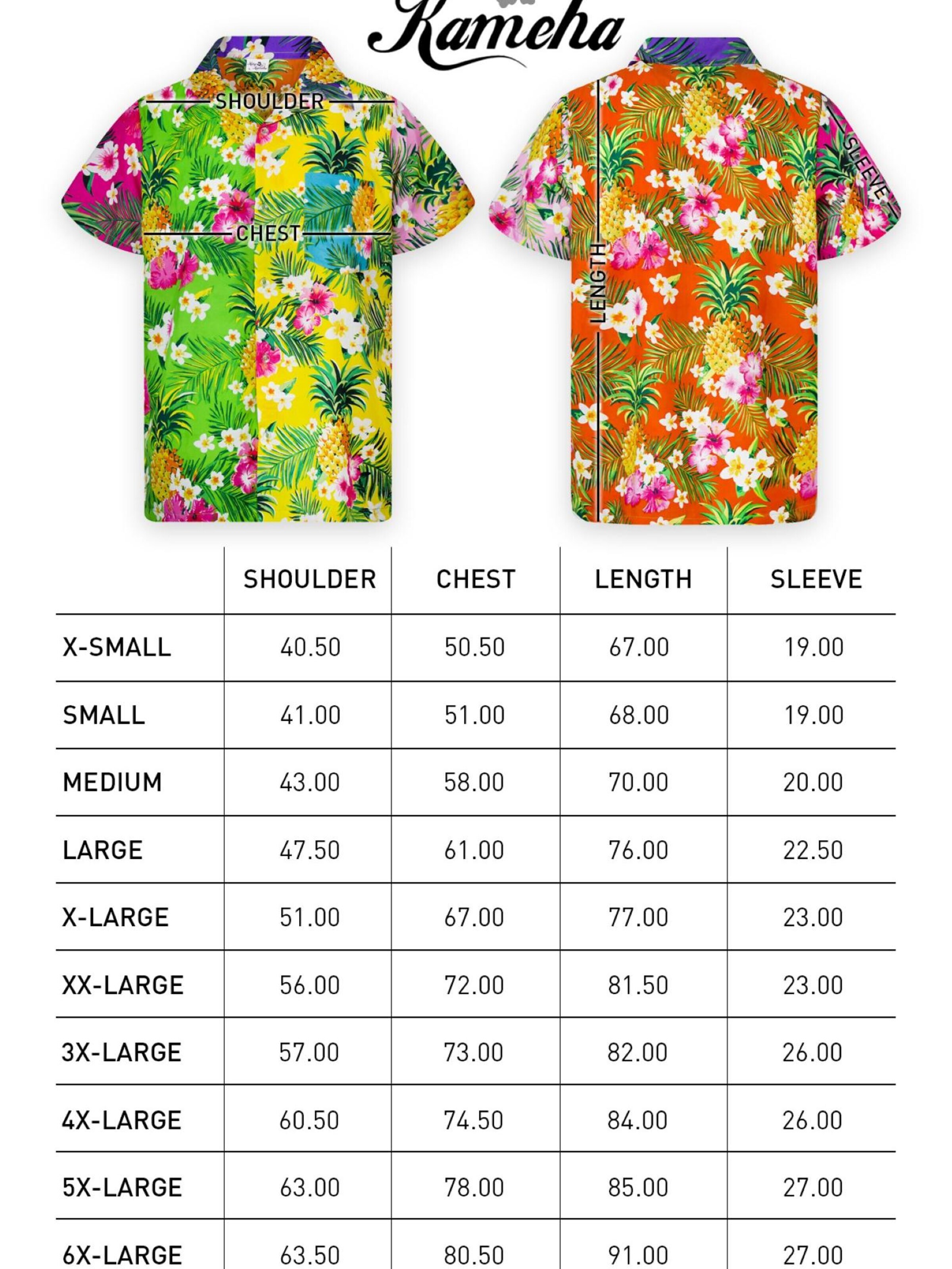 King Kameha Shirt 'Pineapple Flowers'‌‌‌ in Mischfarben