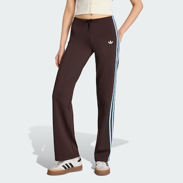 ADIDAS ORIGINALS Slimfit Sportbroek in Bruin: voorkant