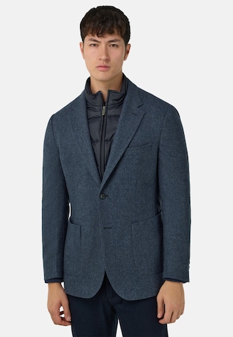 Boggi Milano Slim fit Colbert in Blauw: voorkant