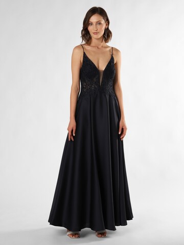 Laona Evening Dress in Blue: front