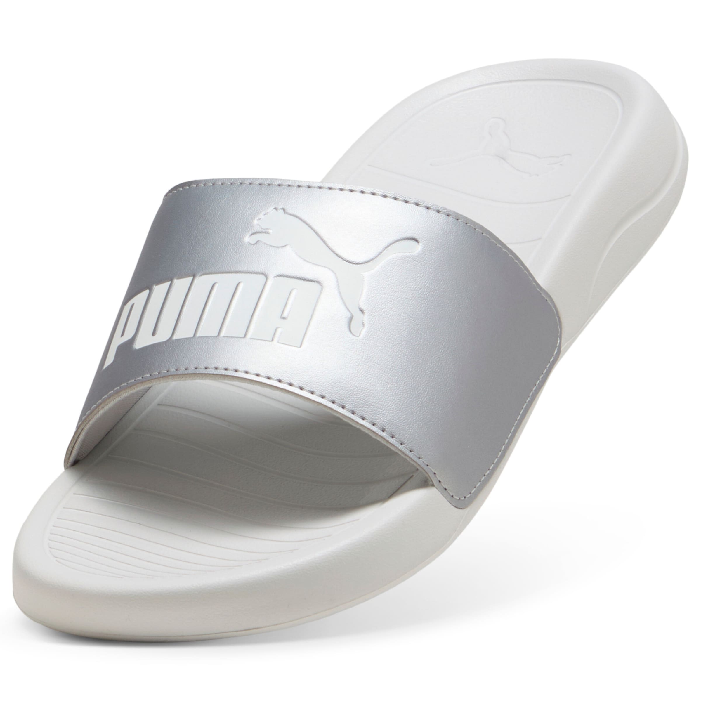 PUMA Beach & Pool Shoes in Silver