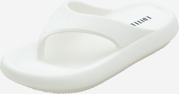 EDITED - Sandalias de dedo 'Rasheed' en blanco: frente