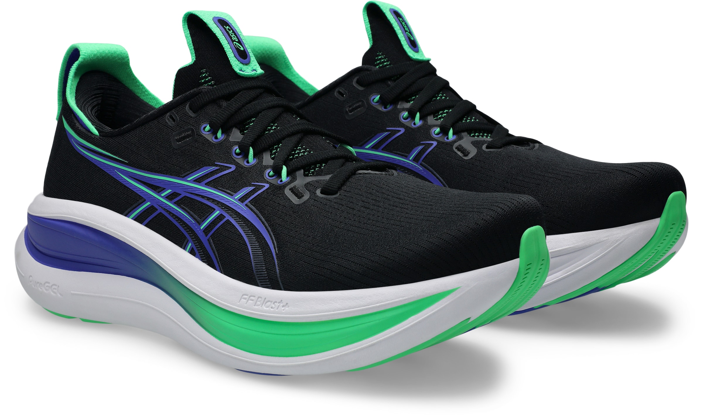 ASICS - Sapatilha de corrida 'Gel-Nimbus 28' em preto