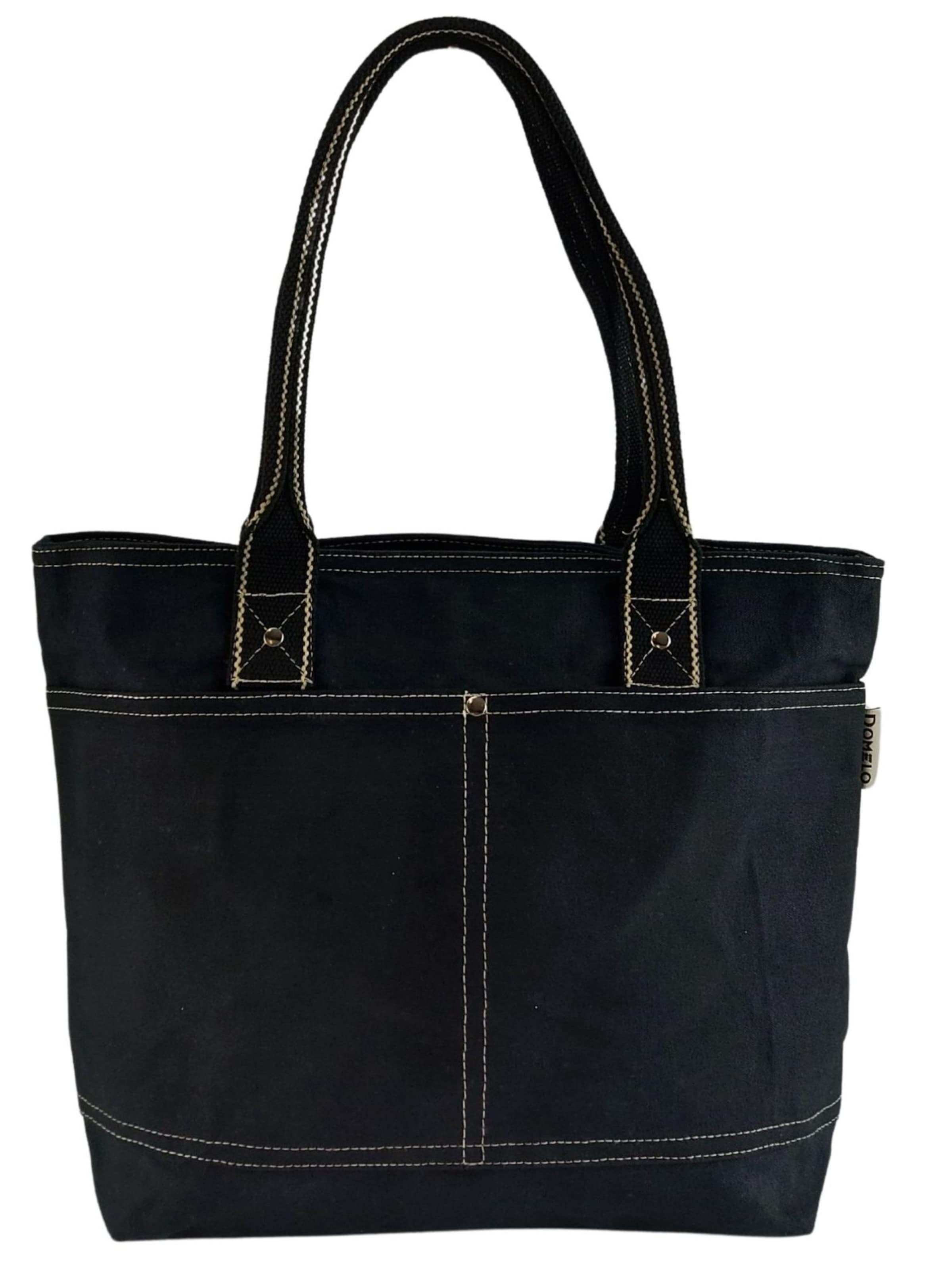 DOMELO Shopper 'Domelo'‌‌‌ in Schwarz: Vorderseite