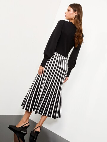 Lipsy Strikkjole i sort