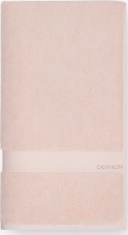 Calvin Klein Towel 'Tracy' in Pink: front