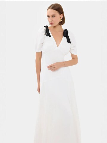 Robe 'Maxi' Hiccup en blanc