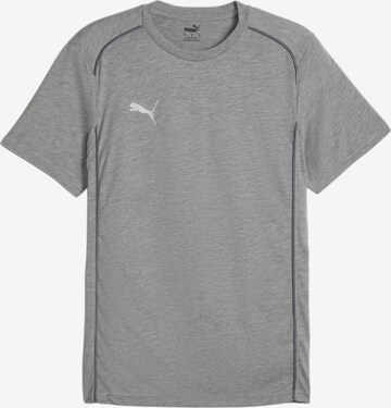 T-Shirt fonctionnel 'teamFINAL' PUMA en gris : devant