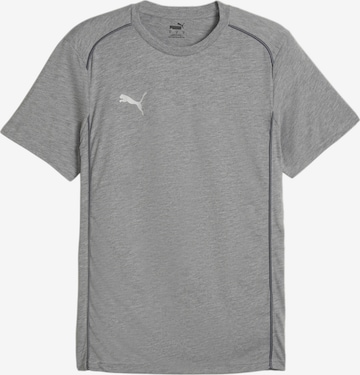 T-Shirt fonctionnel 'teamFINAL' PUMA en gris : devant