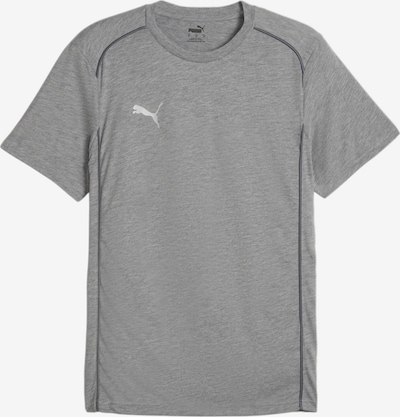 PUMA Performance Shirt 'teamFINAL' in mottled grey / White, Item view