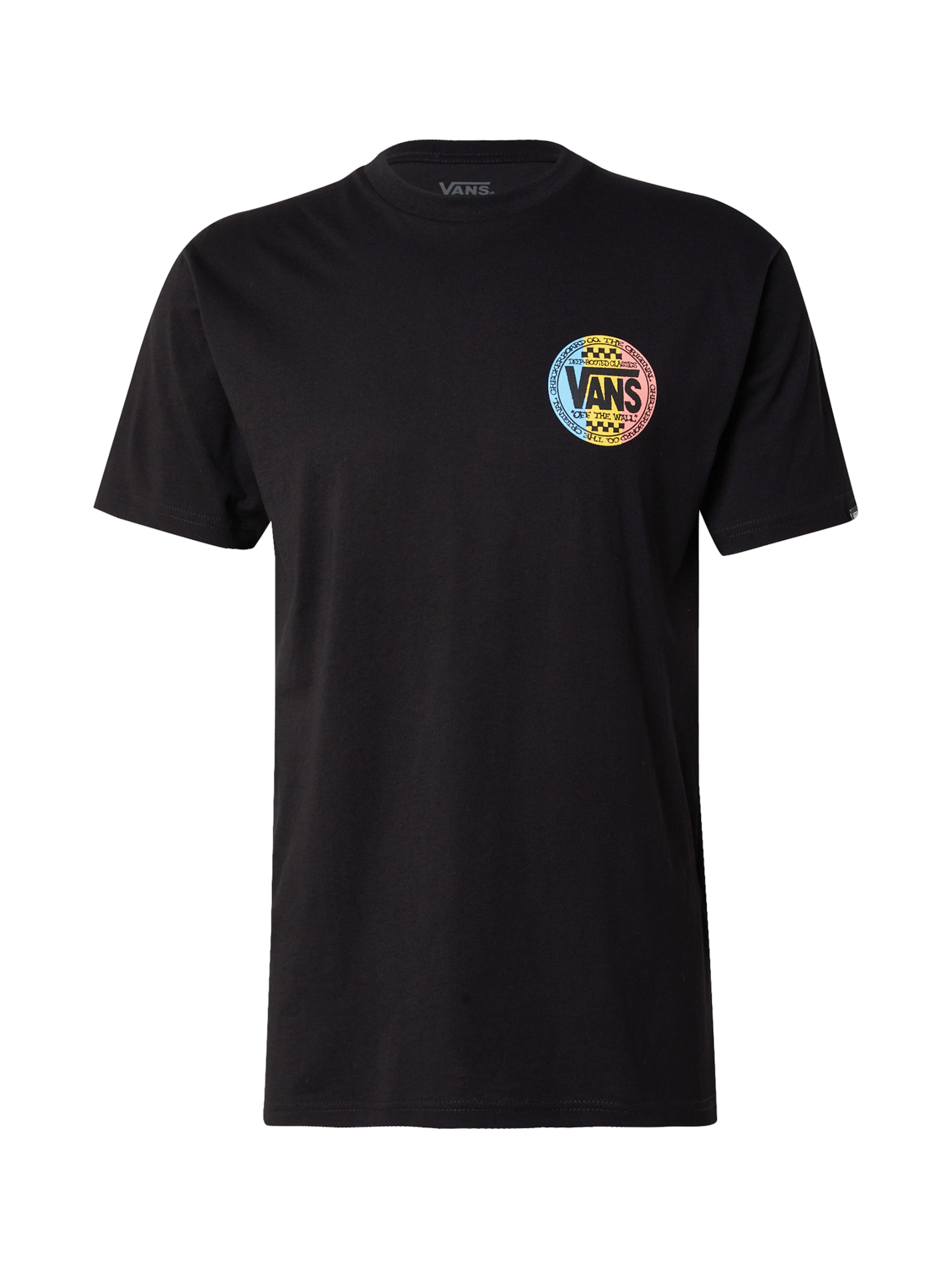 VANS - Camiseta en negro: frente