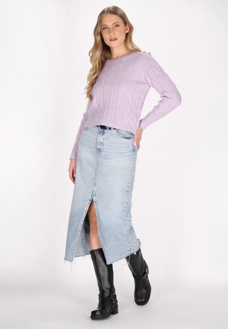 Pull-over DreiMaster Vintage en violet