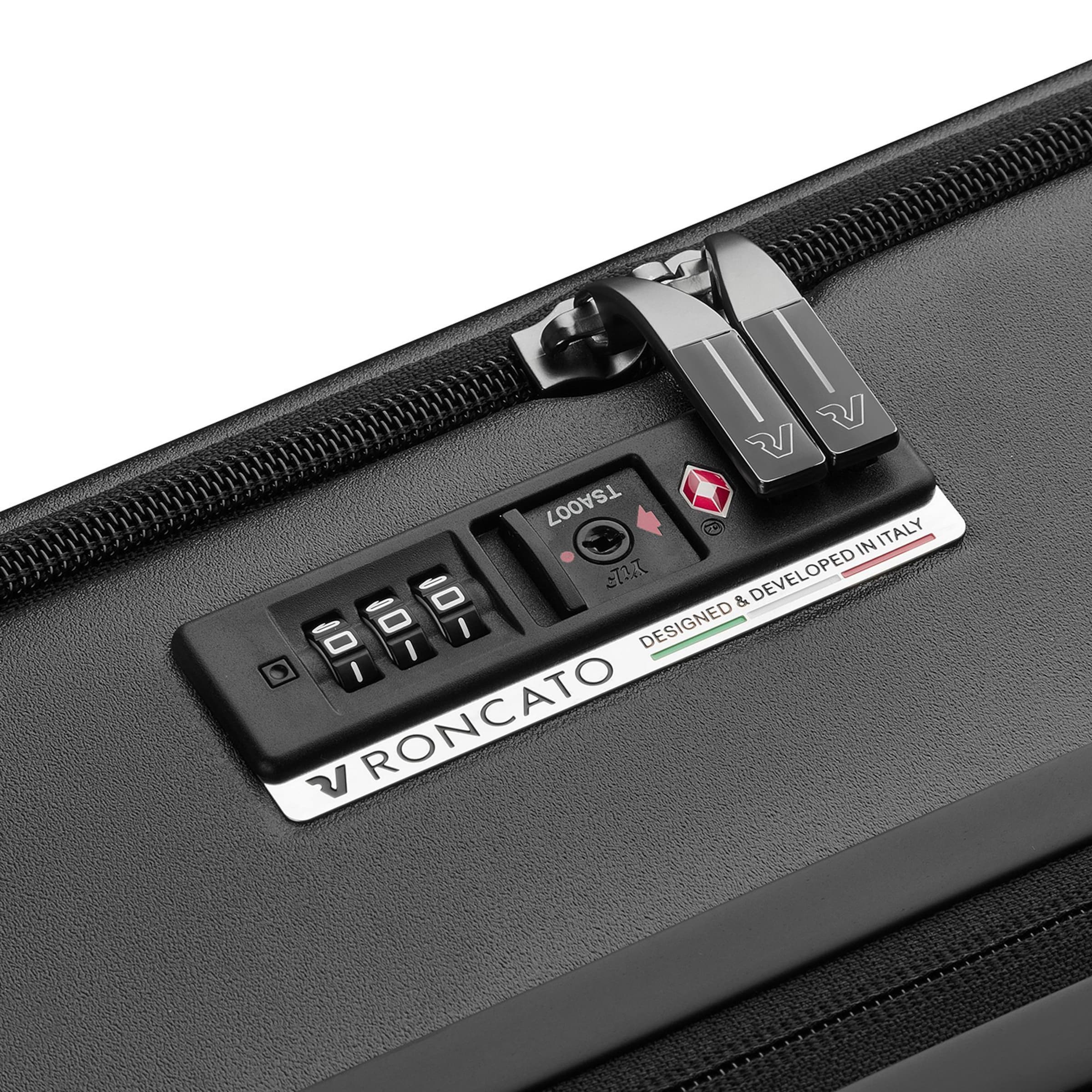 Roncato Kofferset 'Florence' in Schwarz