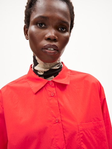 ARMEDANGELS Blouse 'EALGA' in Rood