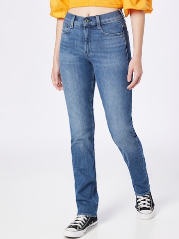 Coupe slim Jean 'Noxer' G-Star RAW en bleu : devant