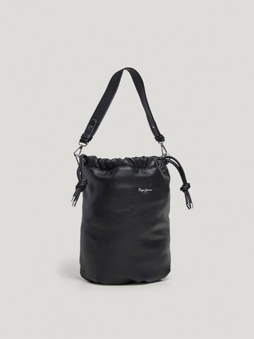 Pepe Jeans - Bolso saco en negro