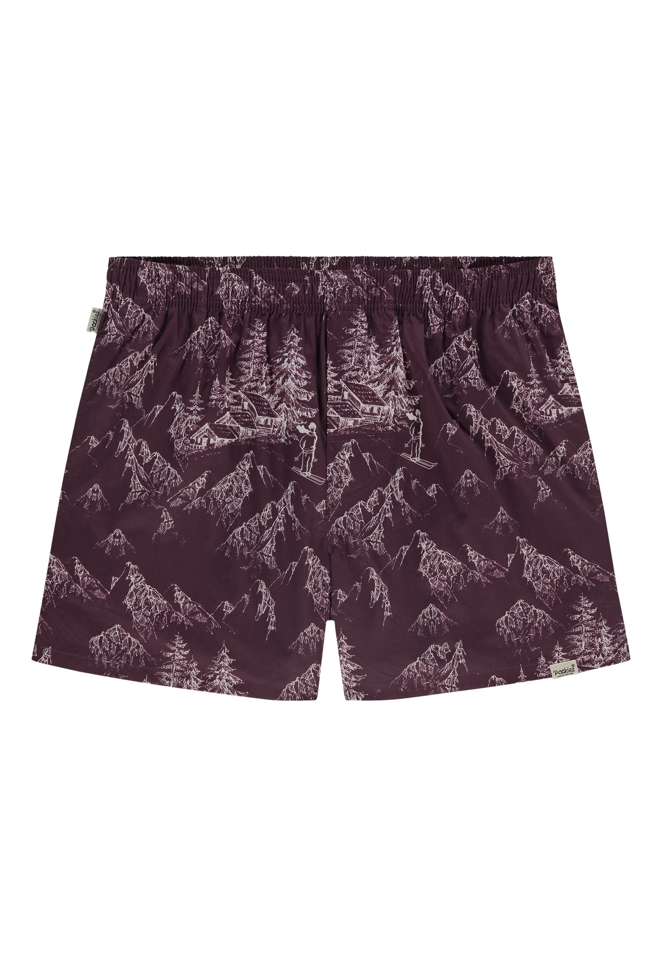 Pockies Boxer shorts 'Cabin' in Brown