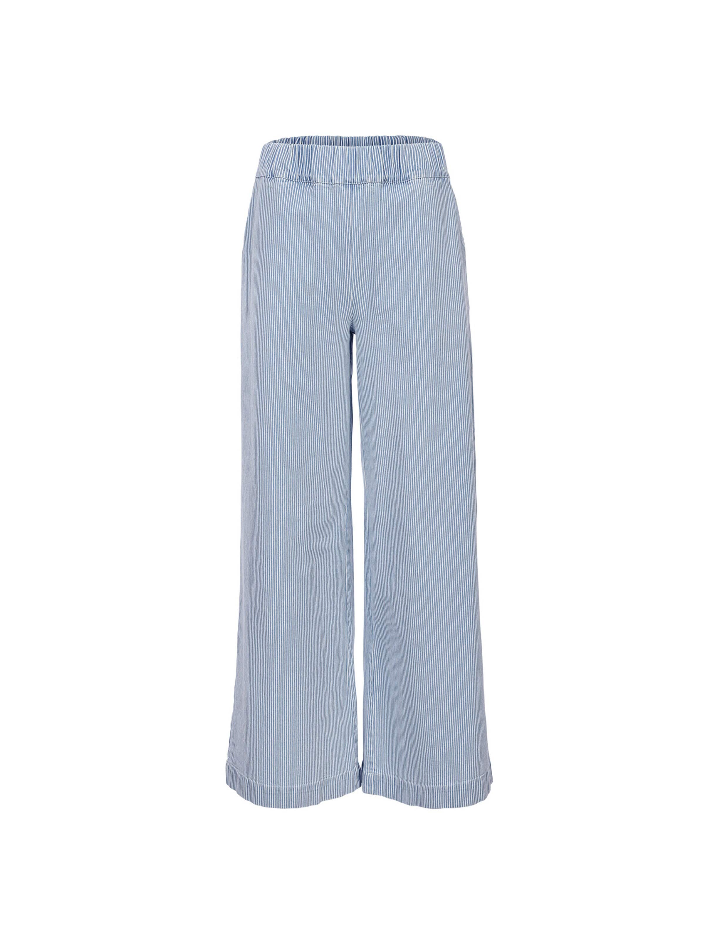 Wide Leg Pantalon Looxs Revolution en bleu : devant