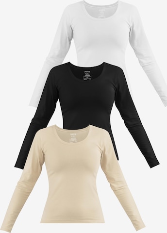 Janice Shirt 'Nimes' in Mischfarben: Vorderseite