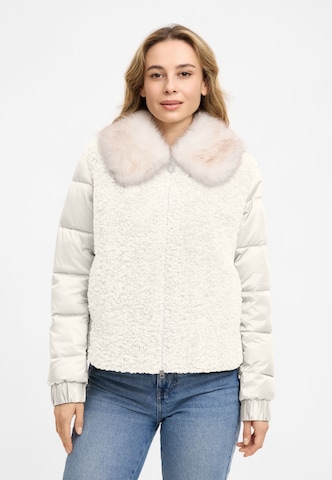 Frieda & Freddies Winter Jacket in White: front