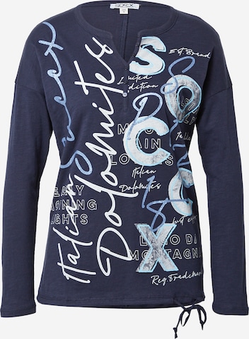 Soccx Shirt in Blauw: voorkant