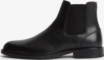 Chelsea Boots 'CORPORATE' TOMMY HILFIGER en noir : devant