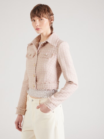 Veste mi-saison 'DAPHNEE' GUESS en rose : devant