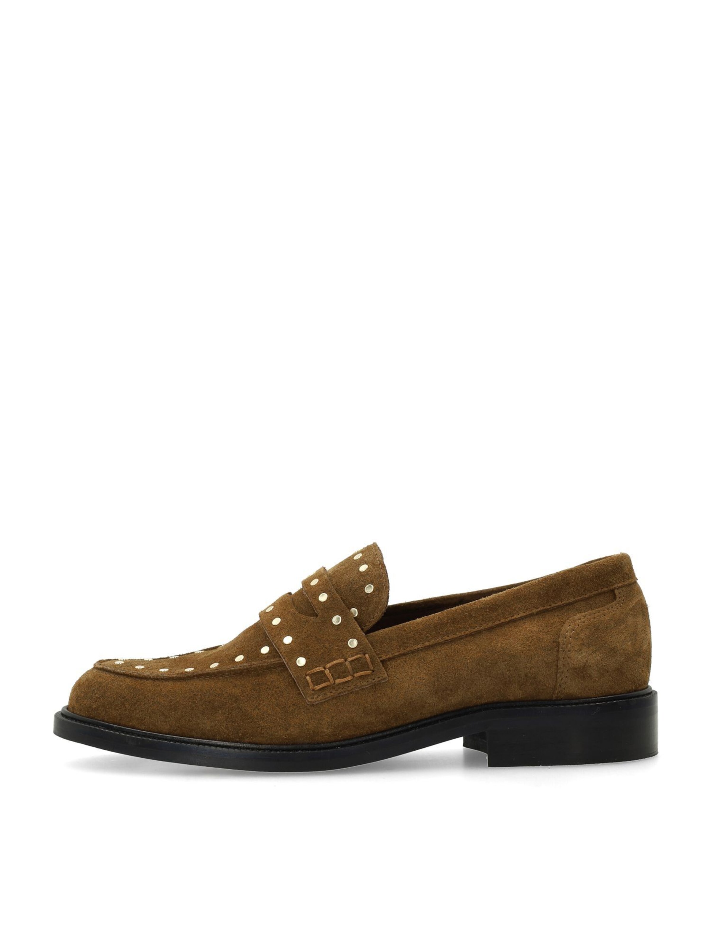 MANFIELD Classic Flats in Brown