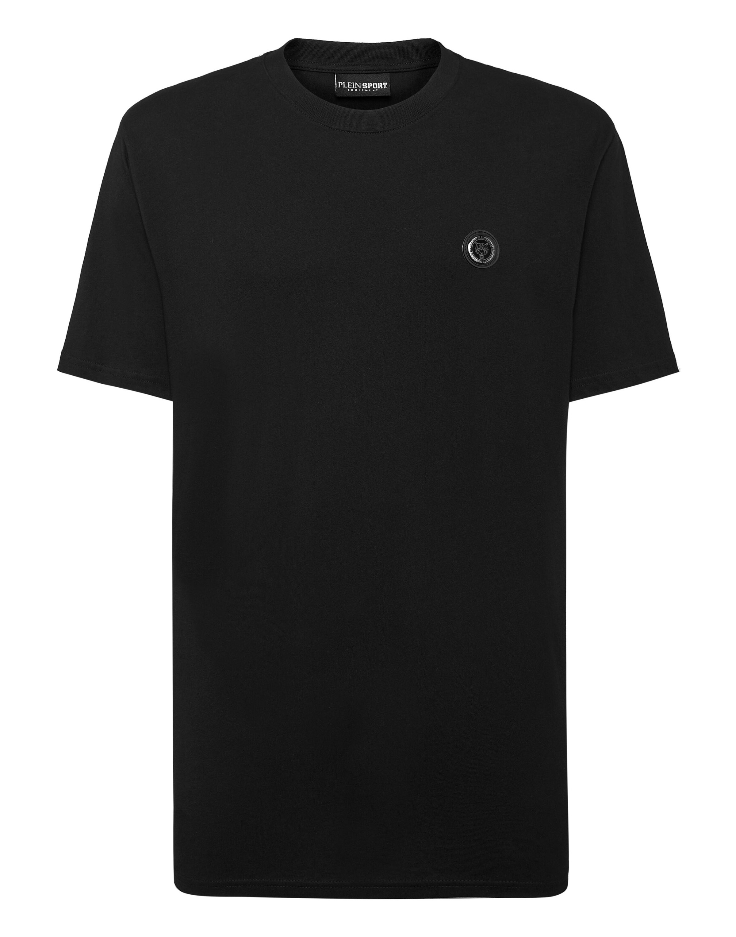 Plein Sport - Camisa 'Tiger' em preto: frente