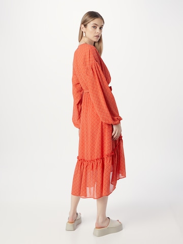 Colourful Rebel Dress 'Embla' in Orange