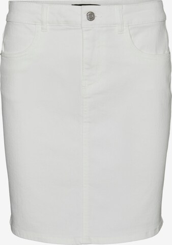 Jupe 'Luna' VERO MODA en blanc : devant