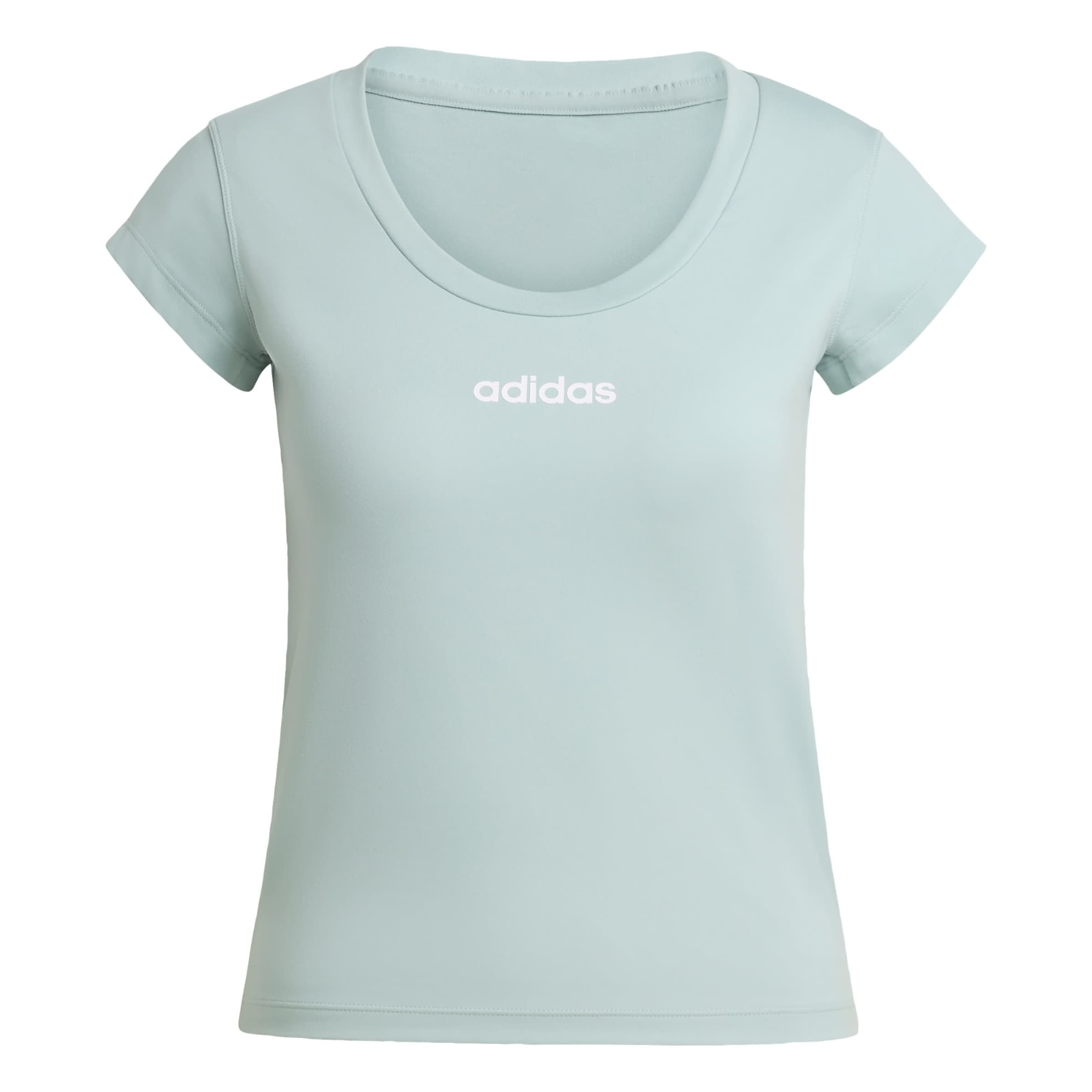 T-shirt fonctionnel 'Hyperglam' ADIDAS PERFORMANCE en vert : devant