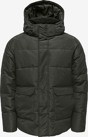 Only & Sons Jacke 'Carl' in Grün: predná strana