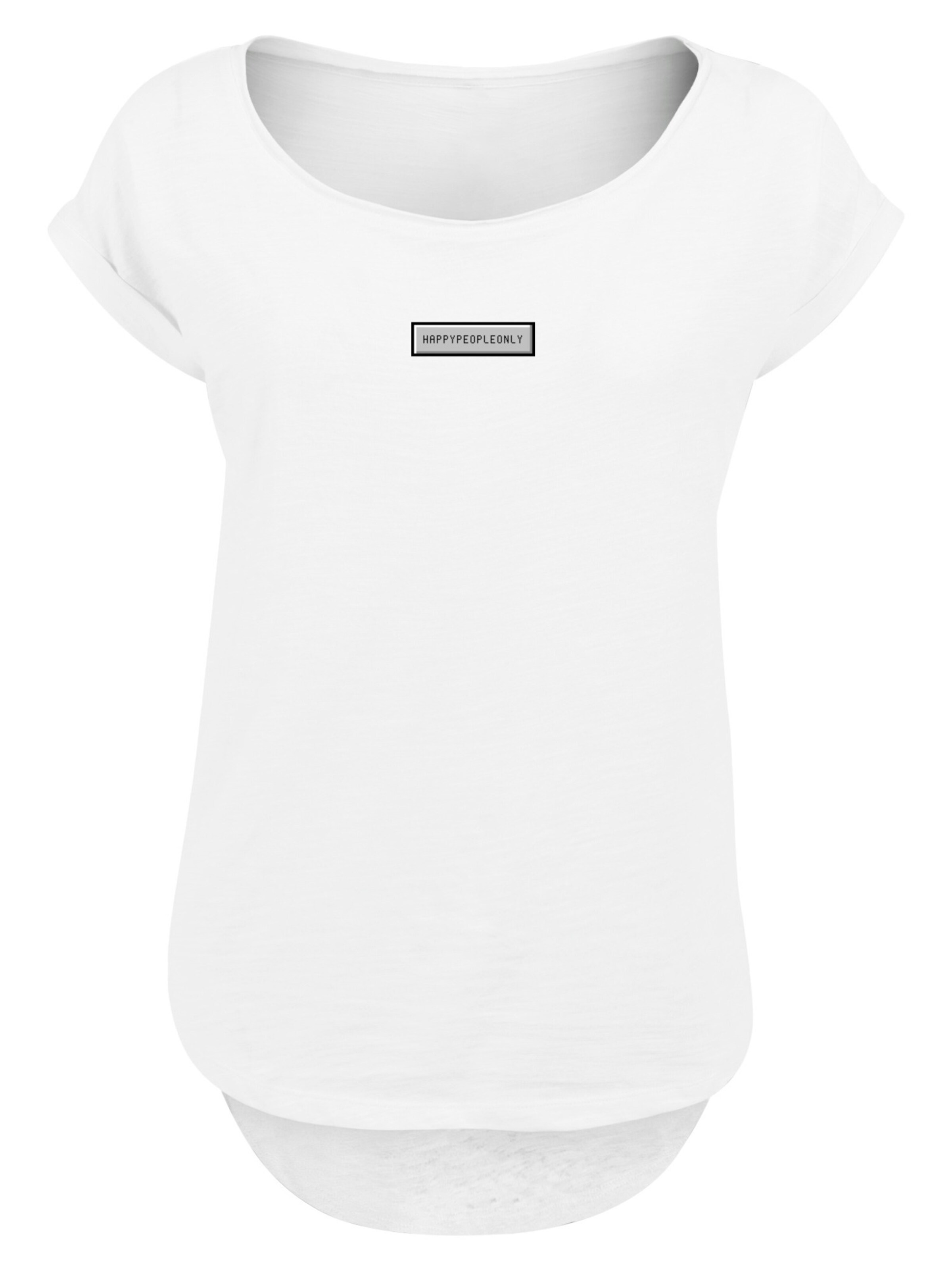 F4NT4STIC Shirt in Wit: voorkant