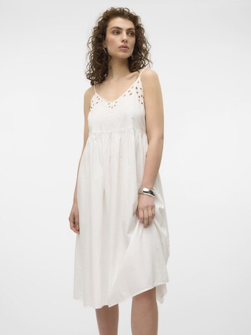 VERO MODA Jurk 'VERA' in Wit: voorkant