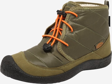 KEEN Boots 'Houser II' in Green: front