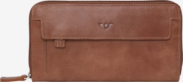 VOi Wallet 'City Cowboy Paka' in Brown: front