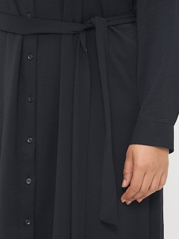 Vero Moda Curve Dolga srajca 'VMCESME' | črna barva