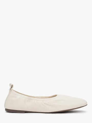 Estro Ballerina '1150-1'‌‌‌‌ in Beige: Vorderseite