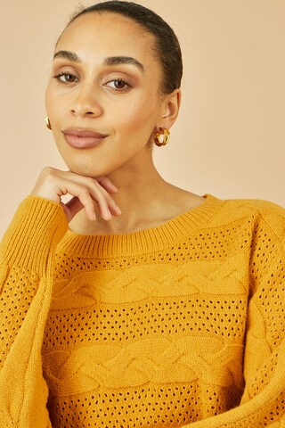 Yumi Pullover in Gelb