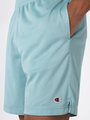 Largi Pantaloni sport de la Champion Authentic Athletic Apparel pe albastru