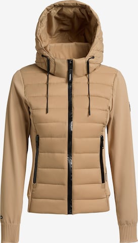Veste mi-saison ' TIHA ' khujo en beige : devant