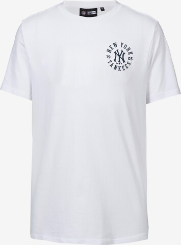 NEW ERA Shirt 'New York Yankees' in White: front