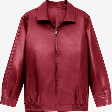 Veste mi-saison Imily Bela en rouge : devant