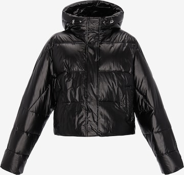 MYMO - Chaqueta de invierno en negro: frente