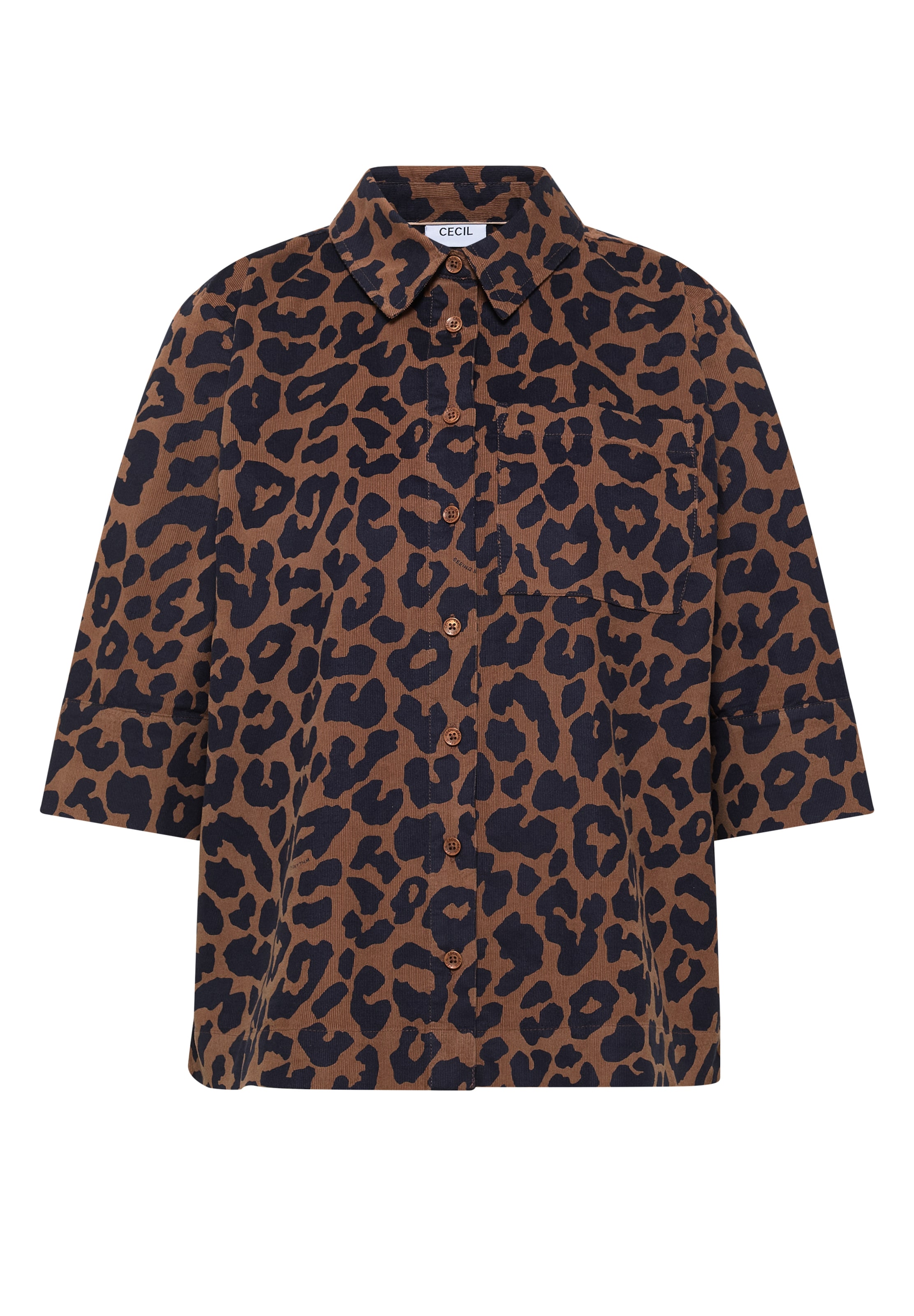 CECIL Bluse in L in braun / schwarz, Produktansicht