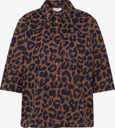 CECIL Bluse in L in braun / schwarz, Produktansicht