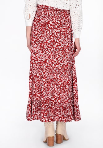 usha FESTIVAL Skirt in Red
